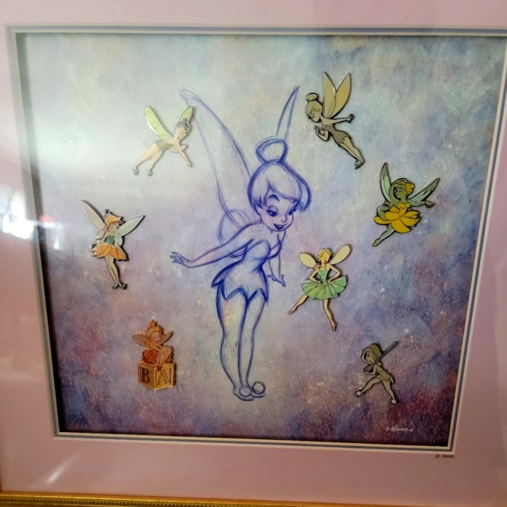 Disney Tinkerbell Limited Edition Pin Art